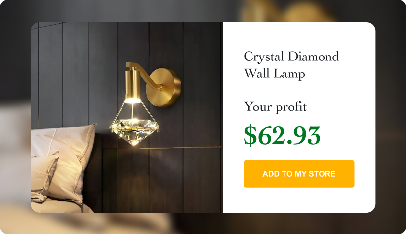 Modern Crystal Diamond Wall Lamp 